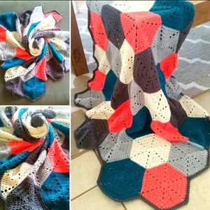 Geometric Baby Blanket/Floor mat